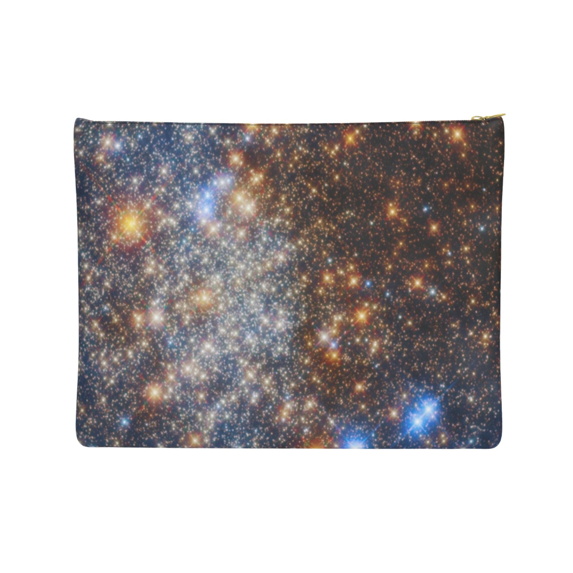 MizDragonfly Leather Clutch Star Cluster Purse Back