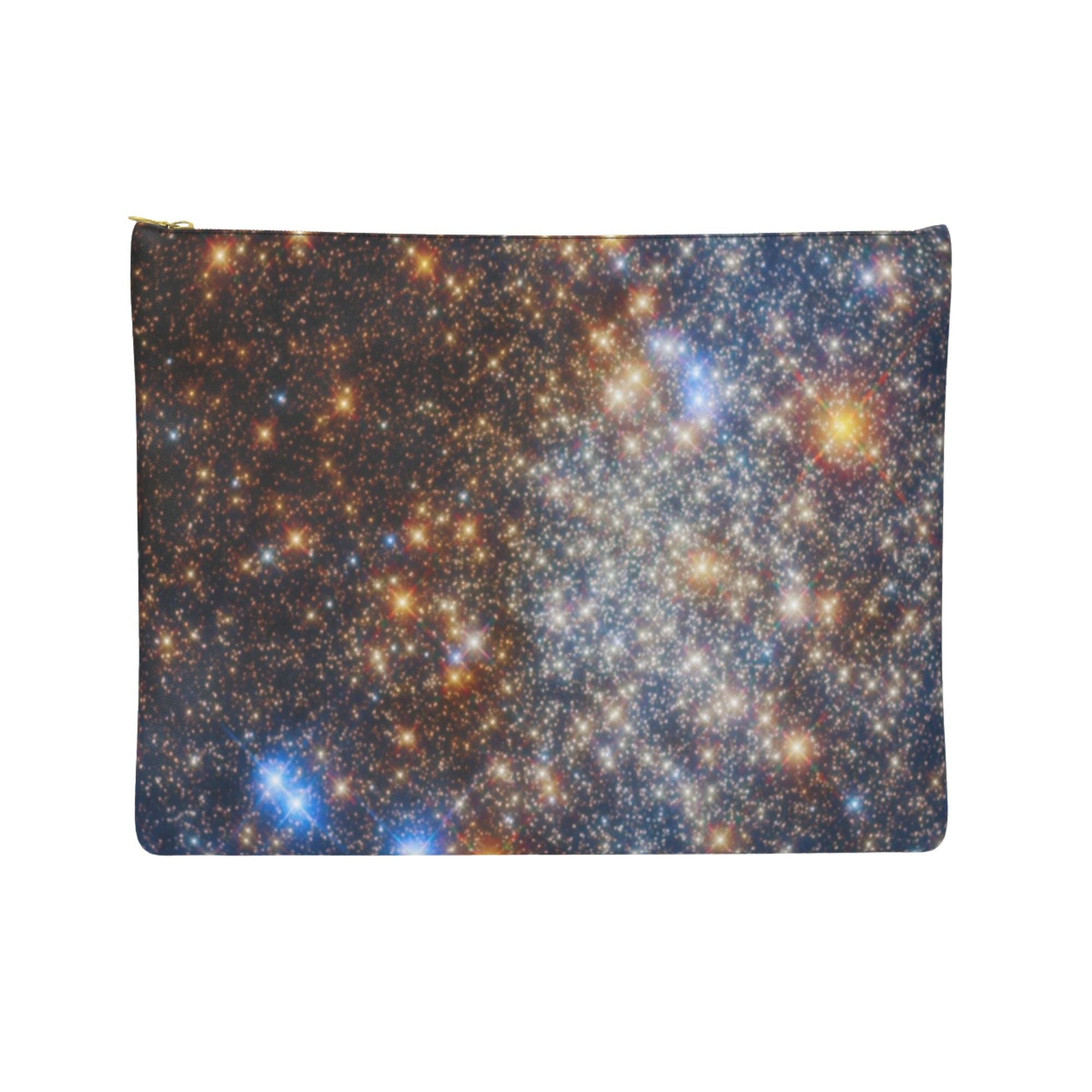MizDragonfly Leather Clutch Star Cluster Purse