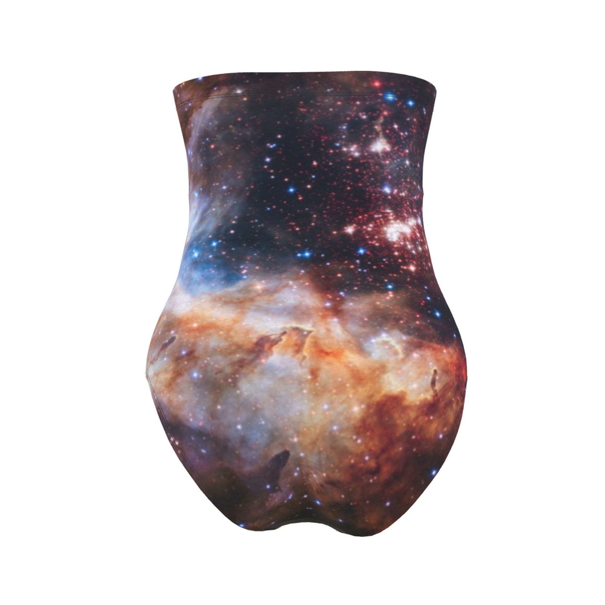 MizDragonfly Strapless Lycra Westerlund Galaxy Swimsuit Back