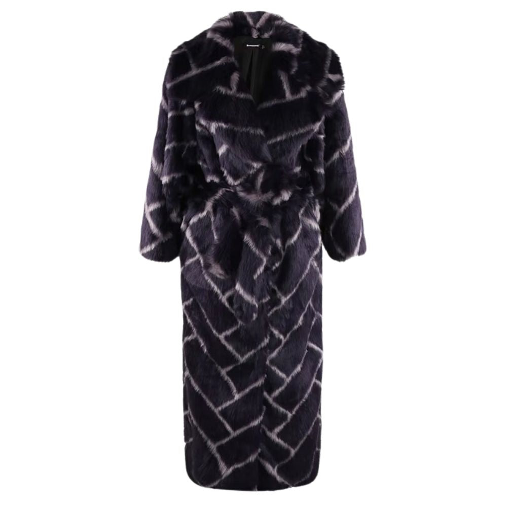 Berlin Long Plush Faux Fur Jacket by MizDragonfly MizDragonfly