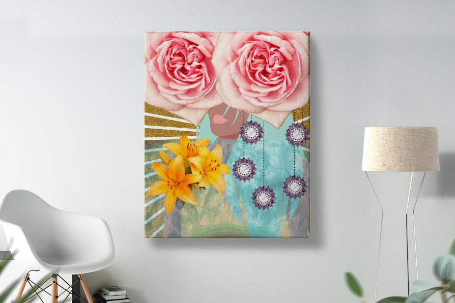 MizDragonfly Artwork Canva Print Supernatural Collection Bloom Lifestyle