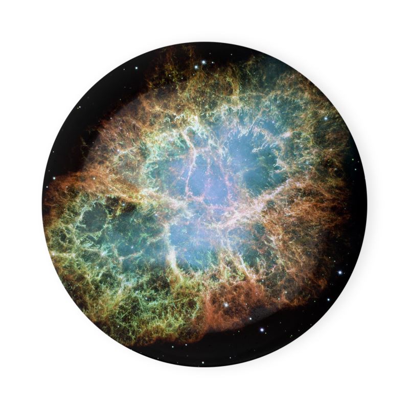 MizDragonfly Home Decor Jewelry Trinket Tray Crab Nebula