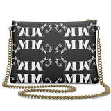 NYC Hollywood Collage Crossbody Leather Purse