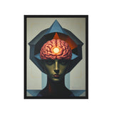 Amnesia Artwork Under Hypnosis Wood Frame Canvas