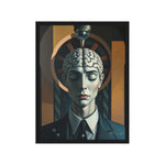 MizDragonfly Androgen Woman Brain Under Hypnosis Geometric Decor