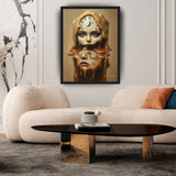 MizDragonfly Artwork Evanesccence hanged in Living room