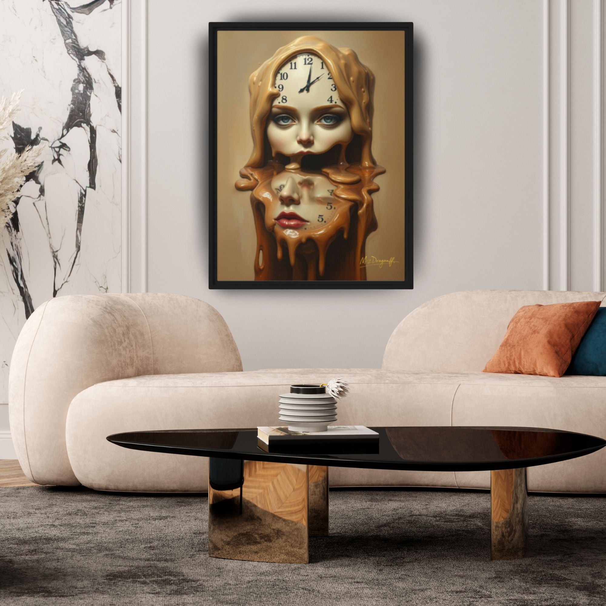MizDragonfly Artwork Evanesccence hanged in Living room