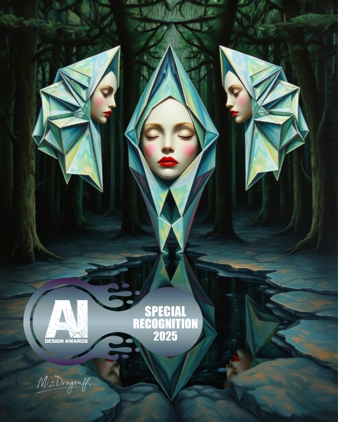 MizDragonfly Artwork Muse Series Ai AWards 2025 Special Recognition