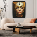MizDragonfly Artwork Precision hanged in Living room