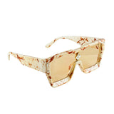 MizDragonfly Accessories Atomic Shield Sunglasses Mercury Brown Angle