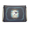 MizDragonfly Crossbody Leather Purse Arcana Tarot Card Star