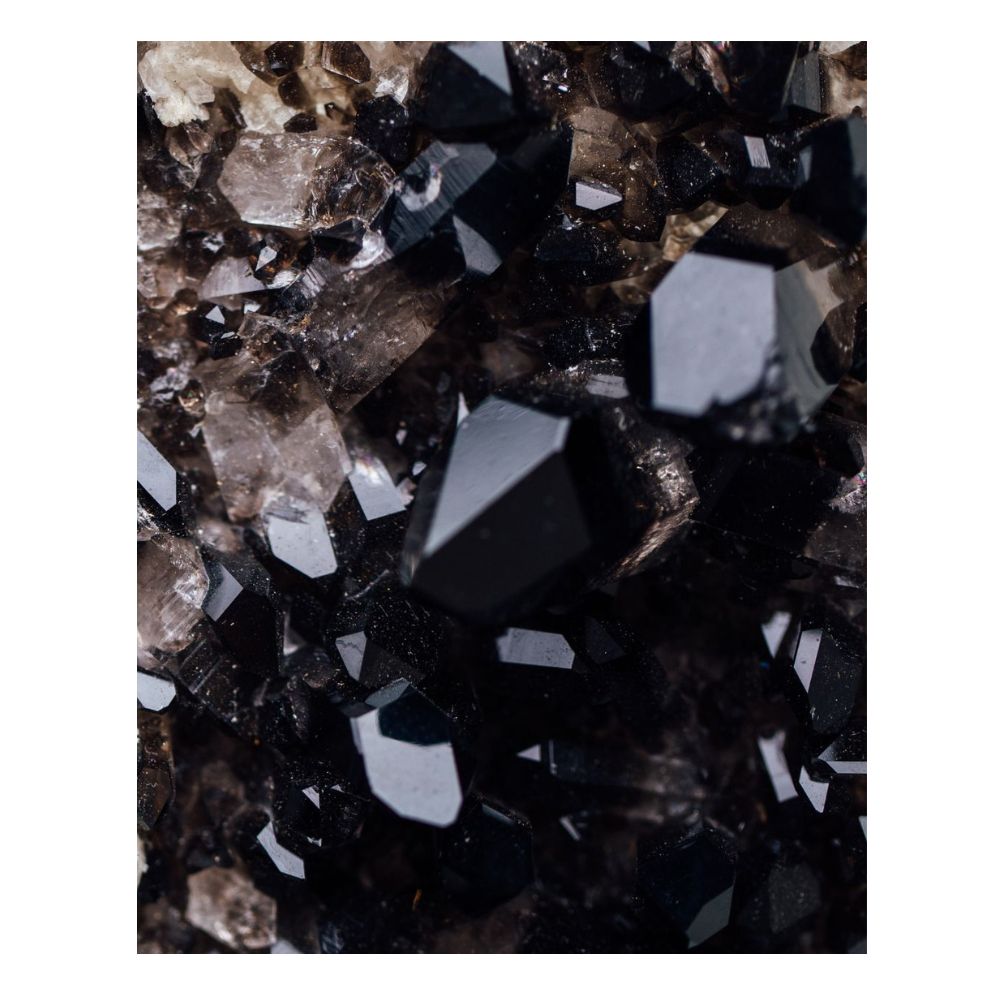 MizDragonfly Decor Artwork Crystal Collection Black Quartz