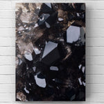 MizDragonfly Decor Black Quartz Artwork Canvas Collection Lifestyle