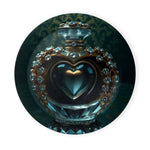 MizDragonfly Decor Coaster Jewelry Trinket Tray Tarot Card The Lovers