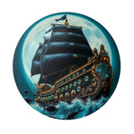 MizDragonfly Decor Coaster Jewelry Trinket Tray Tarot Card The Moon