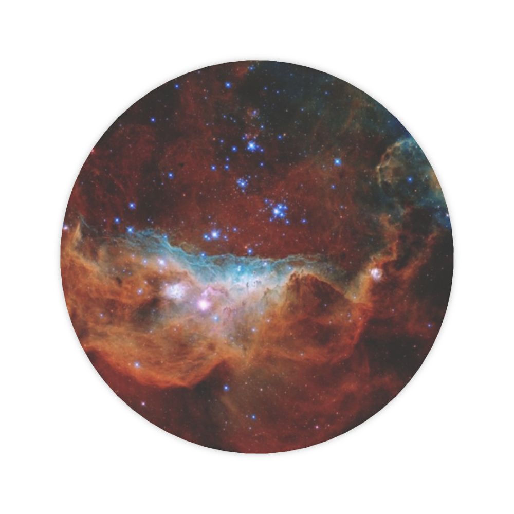 MizDragonfly Decor Starbirth Cosmos Collection Stonemax Serving Dish Platter