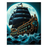 MizDragonfly Decor The Moon Arcana Tarot Card Collection Artwork