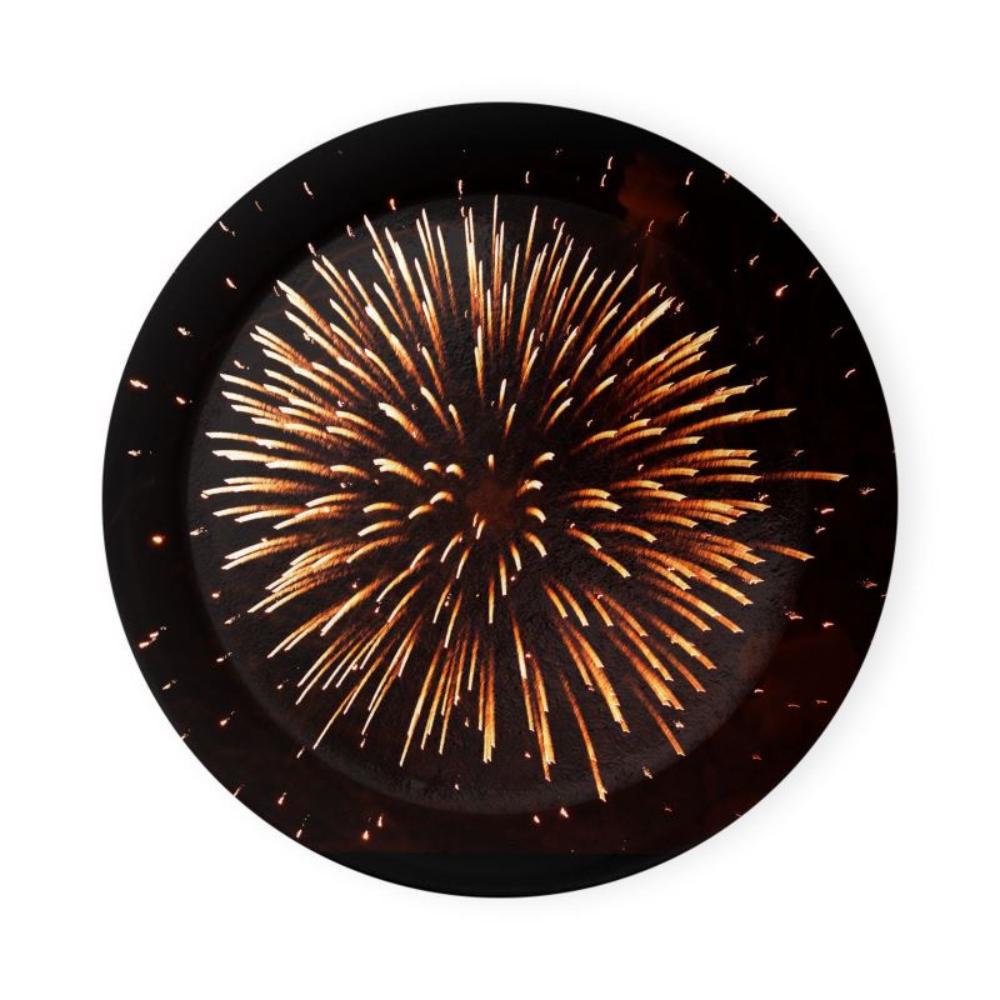 MizDragonfly Home Decor Jewelry Trinket Tray Fireworks