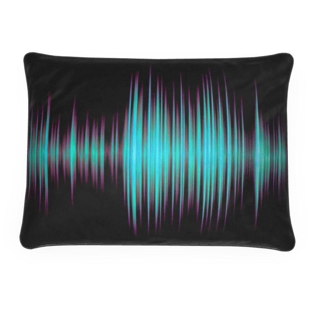 MizDragonfly Home Decor Luxurious Velvet Pillow Cushion Frequency Angle