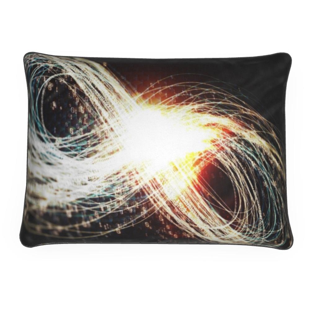 MizDragonfly Home Decor Luxurious Velvet Pillow Cushion Infinity Angle