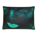 MizDragonfly Home Decor Luxurious Velvet Pillow Cushion Trance Angle