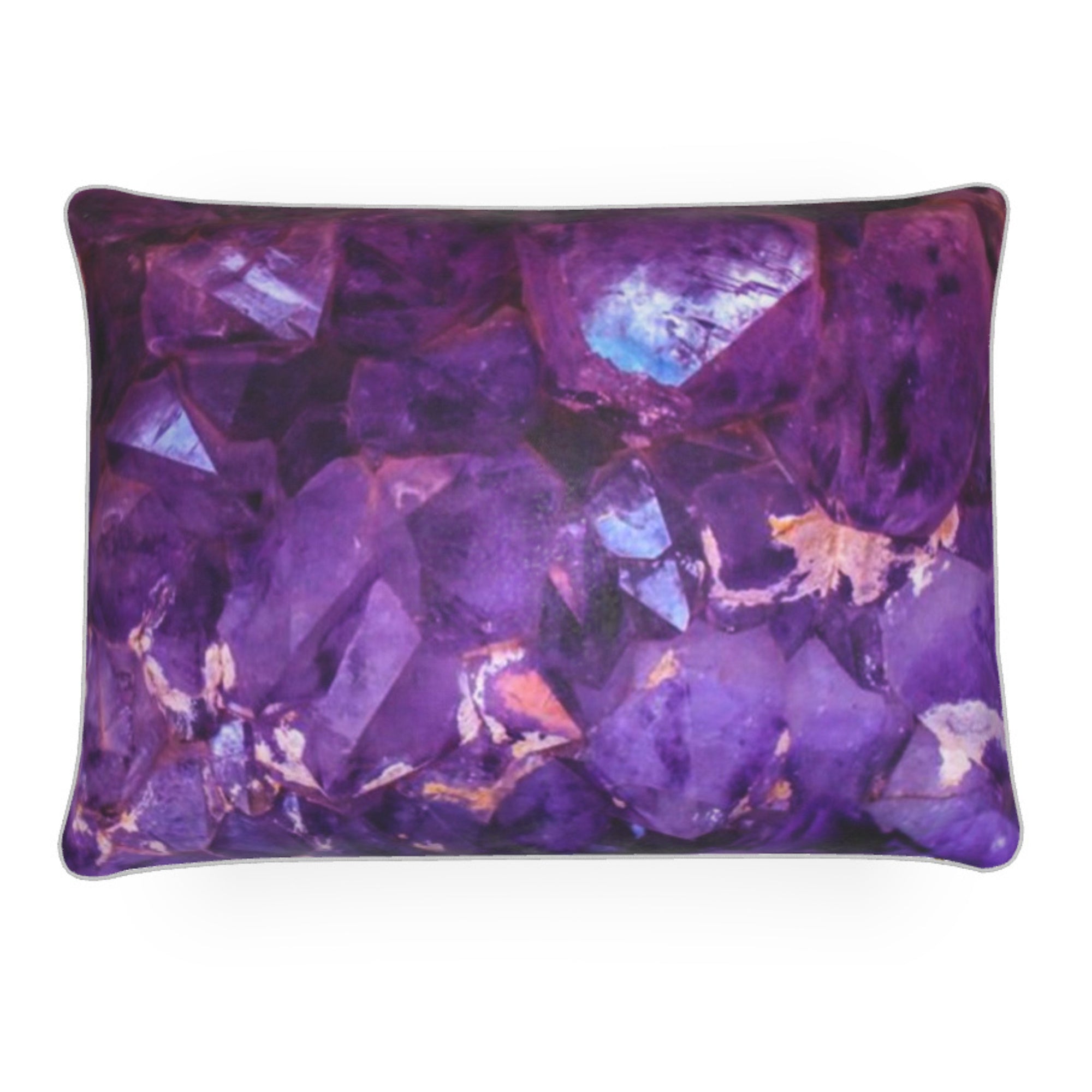 MizDragonfly Home Decor Sofa Cushion Crystal Therapy Amethyst