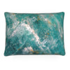 MizDragonfly Home Decor Sofa Cushion Crystal Therapy Smokey Turquoise