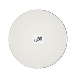 MizDragonfly Home Decor Transmission Fiber Optique Stonemax Serving Dish Plate Platter Back