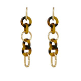 MizDragonfly Jewelry Avenue Tortoise Link_Earrings