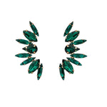 MizDragonfly Jewelry Duchess Green Marquis Earrings Studs