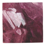 MizDragonfly Silk Scarf Square Ruby Gemstone