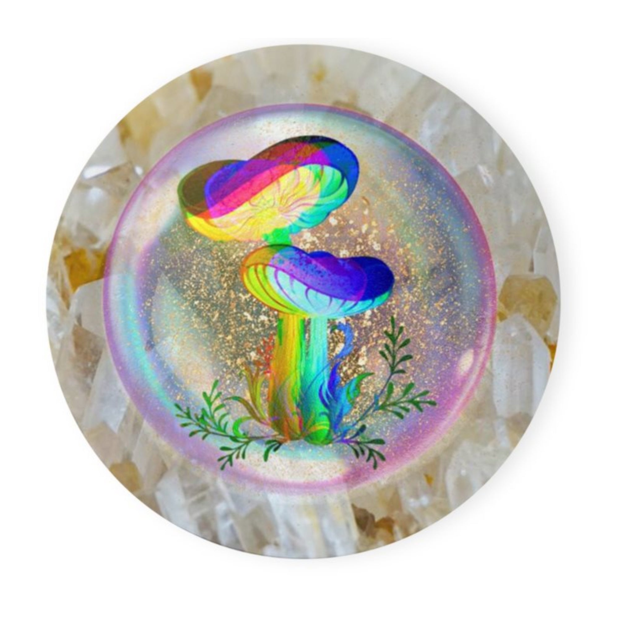 MizDragonfly Trays Magic Mushroom Wonderland