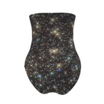 MizDragonfly Strapless Lycra Mega Stars Galaxy Swimsuit Back