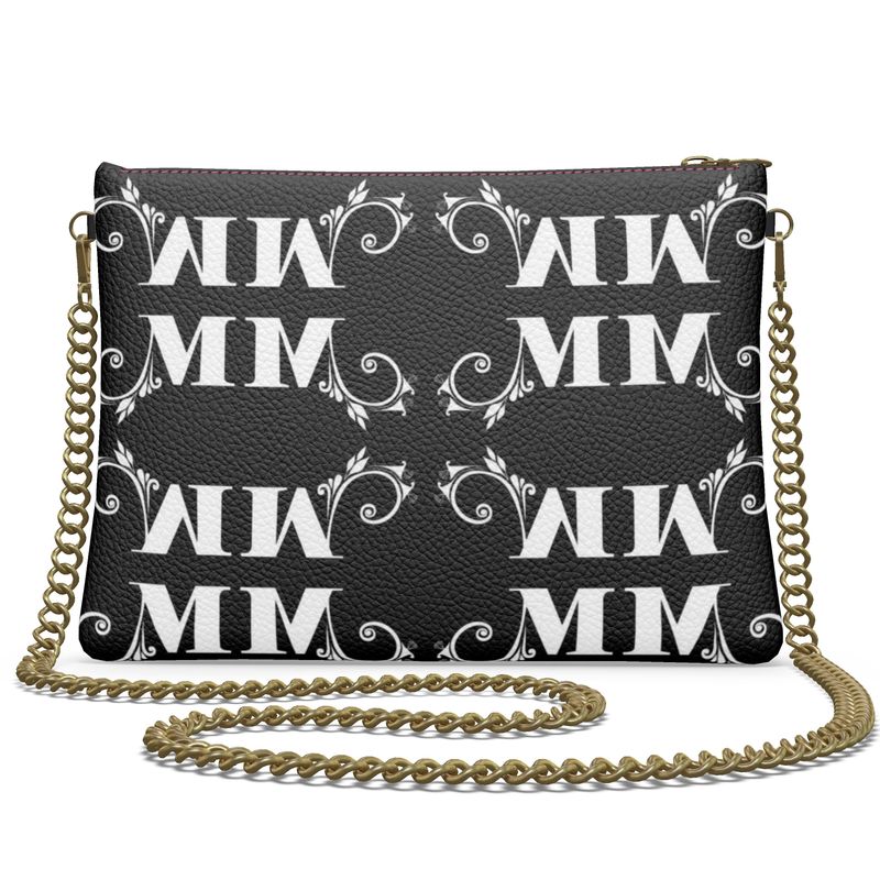 NYC Brooklyn Neon Ice Cream Parlour Crossbody Leather Purse