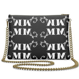 NYC Superimposed Building Crossbody Leather Purse