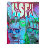 NYC Hollywood Famous Fleece Throw