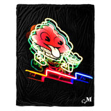 NYC Master Dip Black Fleece Throw