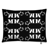 NYC Brooklyn Bayside Graffiti Luxurious Velvet Sofa Cushion Pillow
