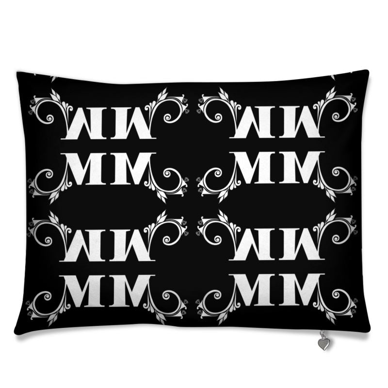 NYC Brooklyn Bayside Graffiti Luxurious Velvet Sofa Cushion Pillow
