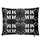 NYC Brooklyn Master Dip Neon Ice Cream Sign Velvet Sofa Cushion Pillow