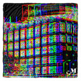 NYC Superimposed Factory Square Fleece Throw