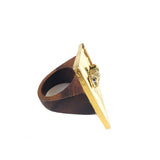 Panther Vintage Gold Ring - As seen in BLOWE Magazine