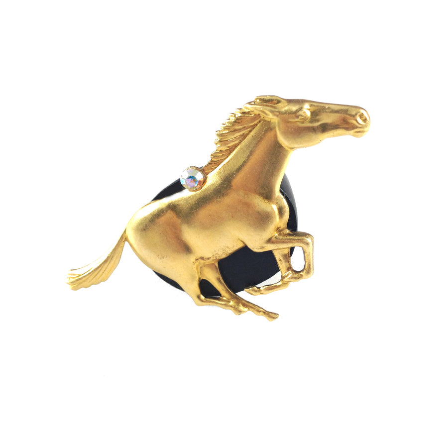 Gallop Gold Wood Ring - As seen in HUF Magazine