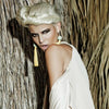 MIzDragonfly Jewelry Gaga Yellow Silk Tassle Earrings HUF Magazine