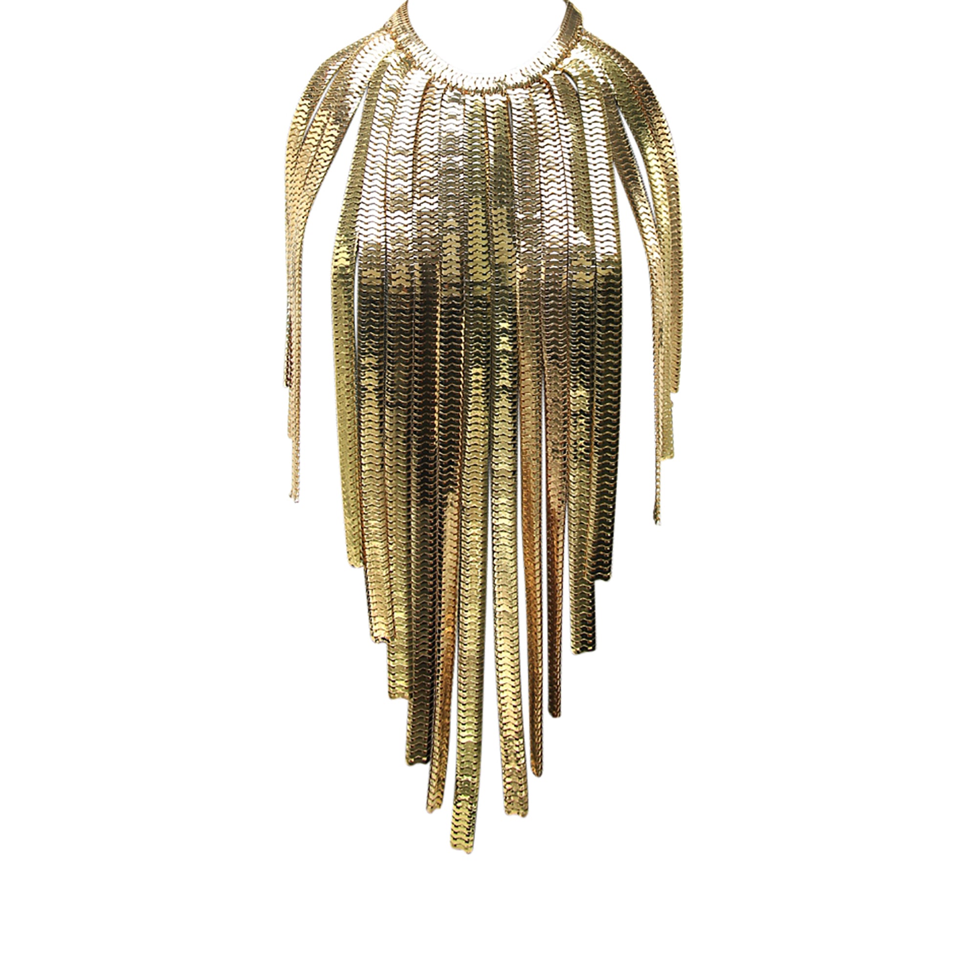MIzDragonfly Jewelry Parallax Gold Necklace