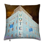 Luxurious Velvet Square Sofa Cushion Pillow 20" x 20" - NYC Hotel