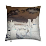MizDragonfly Decorative Velvet Pillow Cushion Skyline Gallery