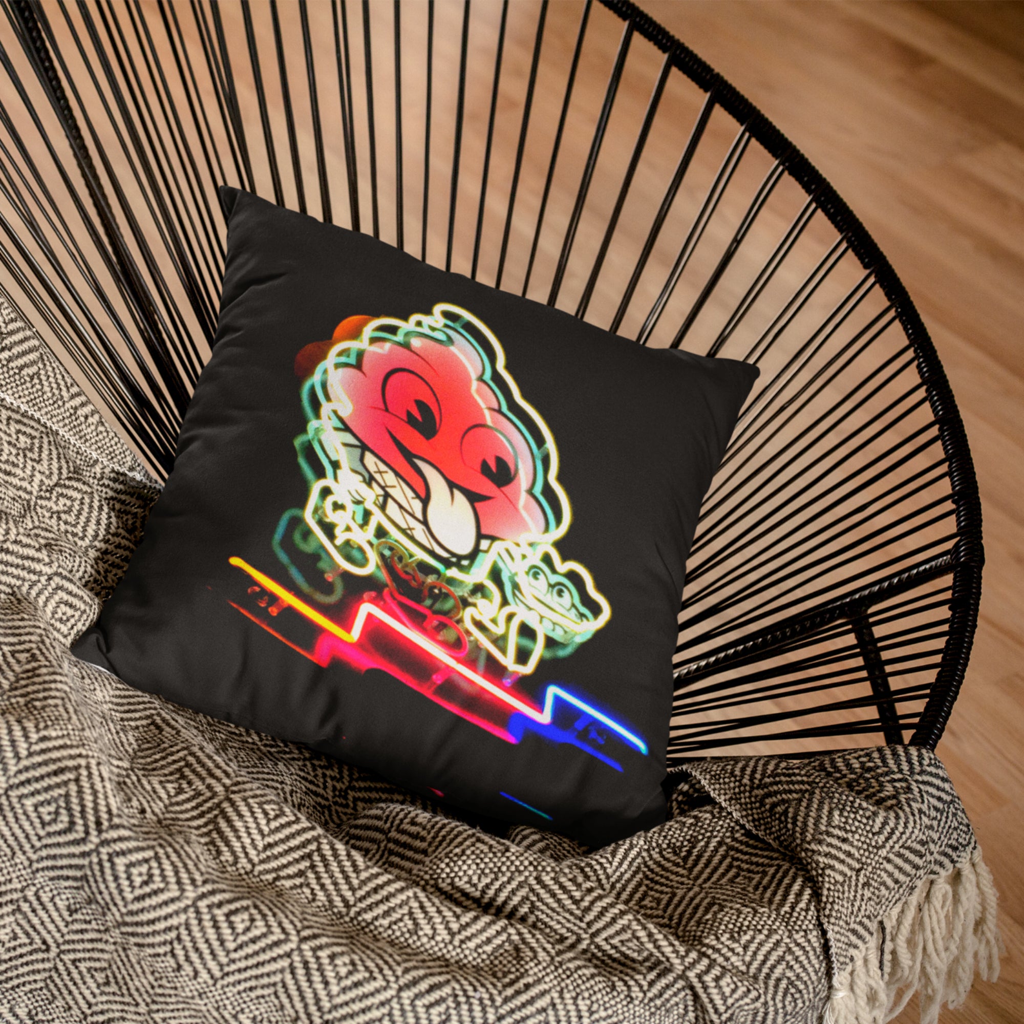 MizDragonfly Home Decor Cushion Pillow Ice Cream Lifestyle