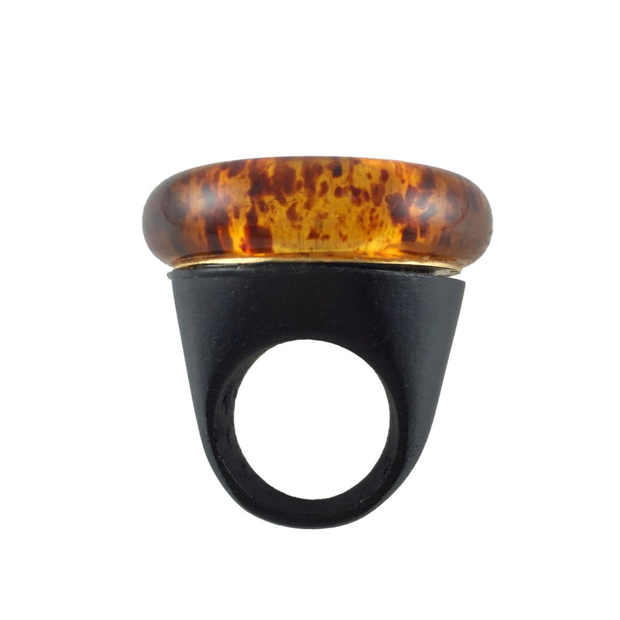 MizDragonfly Jewelry Alexia Wood Ring Back