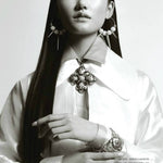 MizDragonfly Jewelry Farrah Spike Earrings VietSun Magazine Cover
